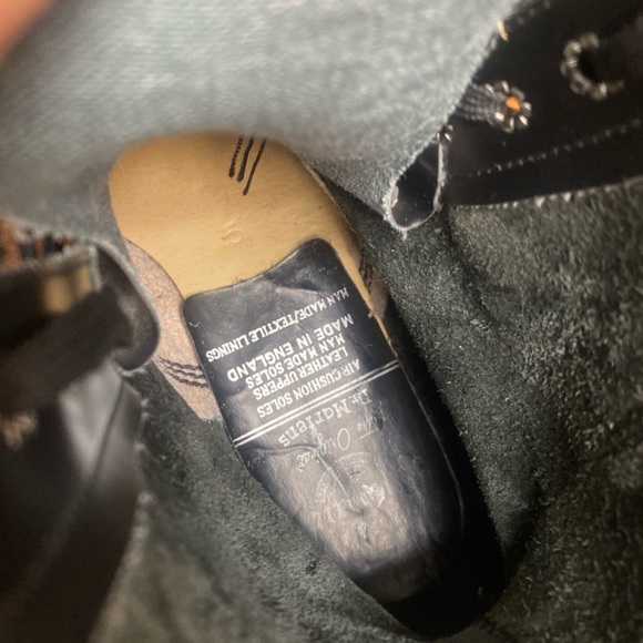 Dr. Martens Black Lace Up Combat Boots - Picture 8 of 16